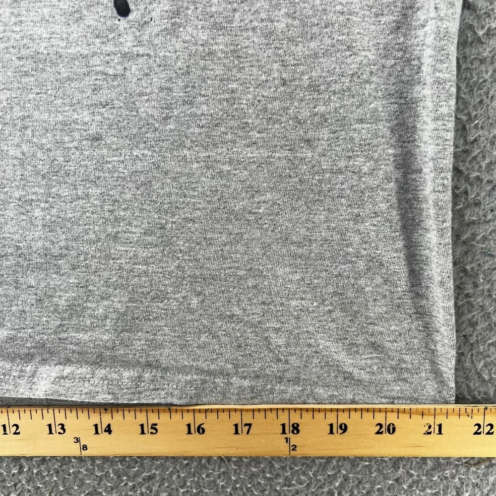 Kings Dominion I Survived Roller Coaster T-Shirt Gray Mens Large Cedar Fair Tee